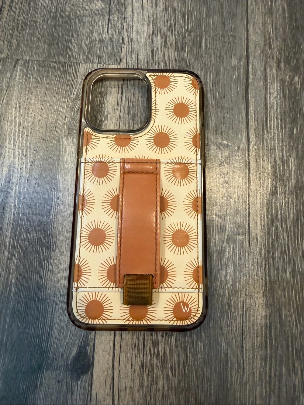 Walli iPhone 14 Pro Max Wallet Phone Case Harvest Sun Print Holley Gabrielle